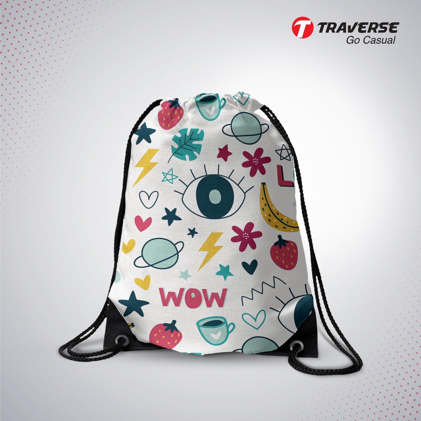 Graffiti Drawstring