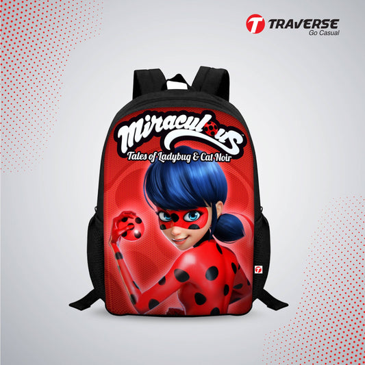 Miraculous Tales of Ladybug & Cat Noir- Digitally printed Kids Bag