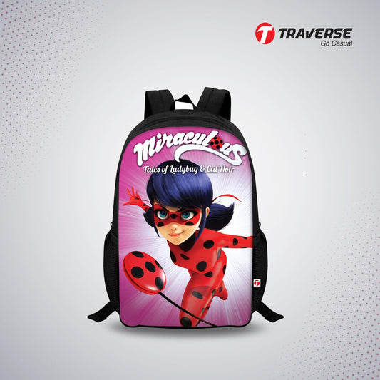 Kids Bag-Miraculous Tales of Ladybug & Cat Noir, Backpack for Kindergarten (KG), Pre-school classes
