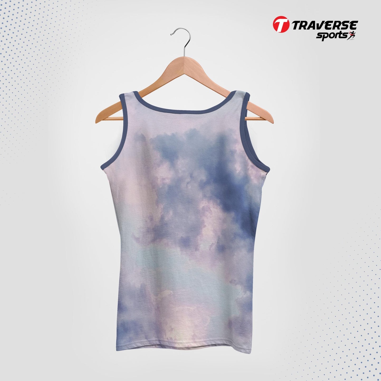 Digitally Printed Fashion Tank Top for Men by Traverse