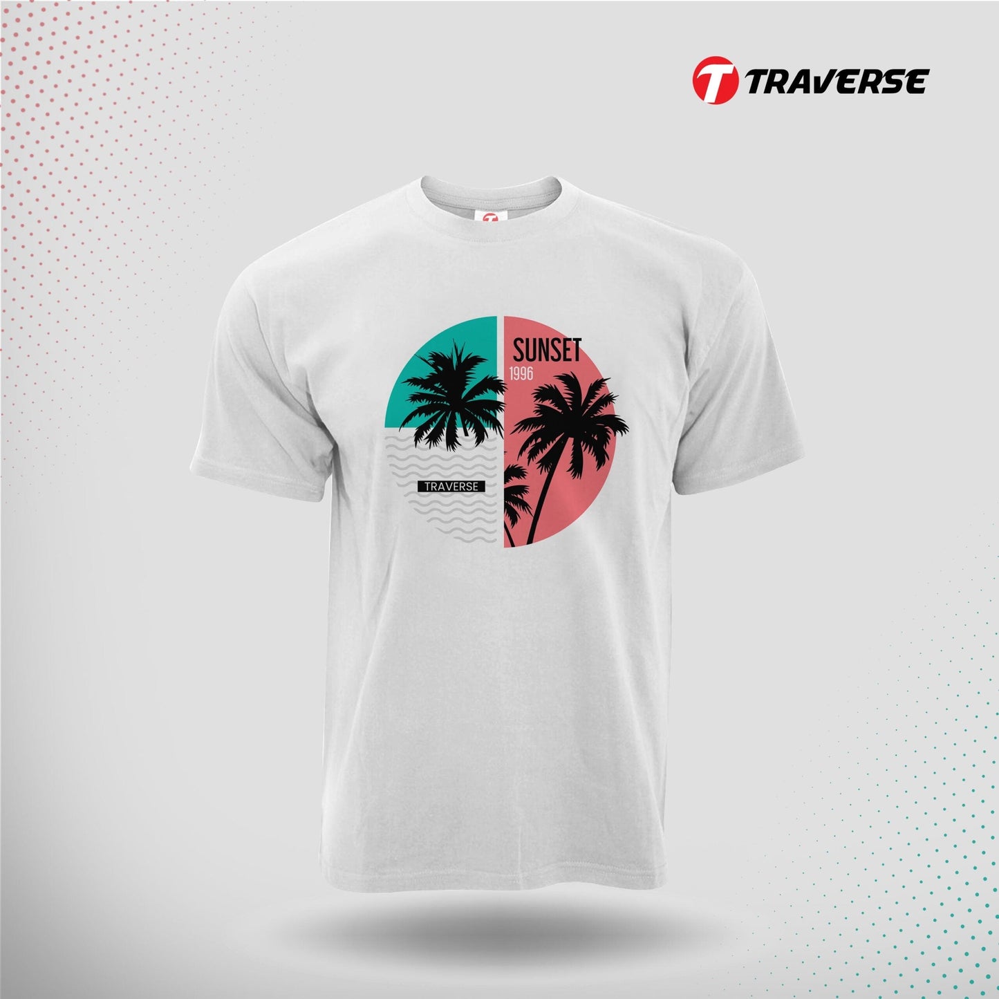 Digitally Printed Fashion T-Shirt for Men by Traverse