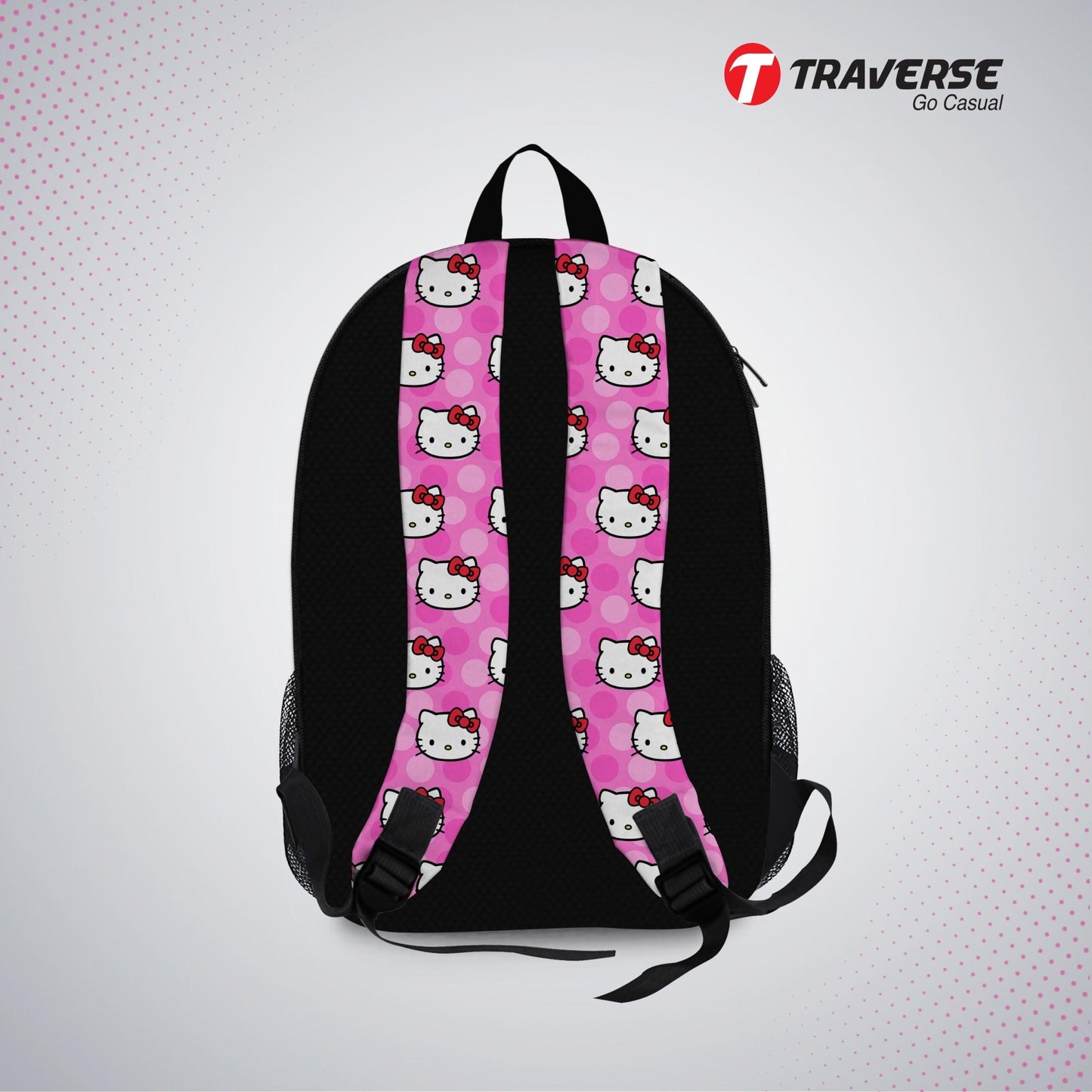Kids Bag- Hello Kitty , Backpack for Kindergarten (KG), Pre-school classes. Allover printed