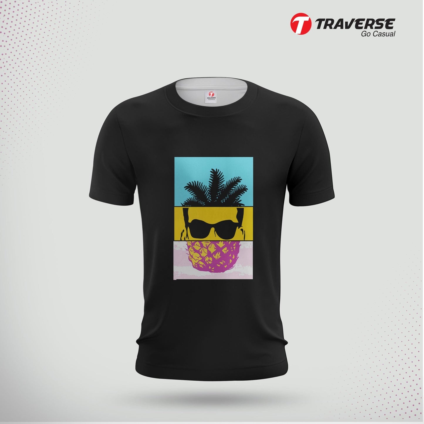Digitally Printed Fashion T-Shirt for Men by Traverse