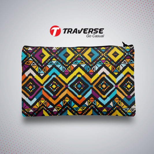 Floral Pencil Pouch For Girls (Digitally printed on Cloth)