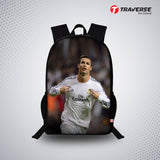 Ronaldo Digital Print Backpack