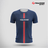 Traverse printed sports T-shirts for men