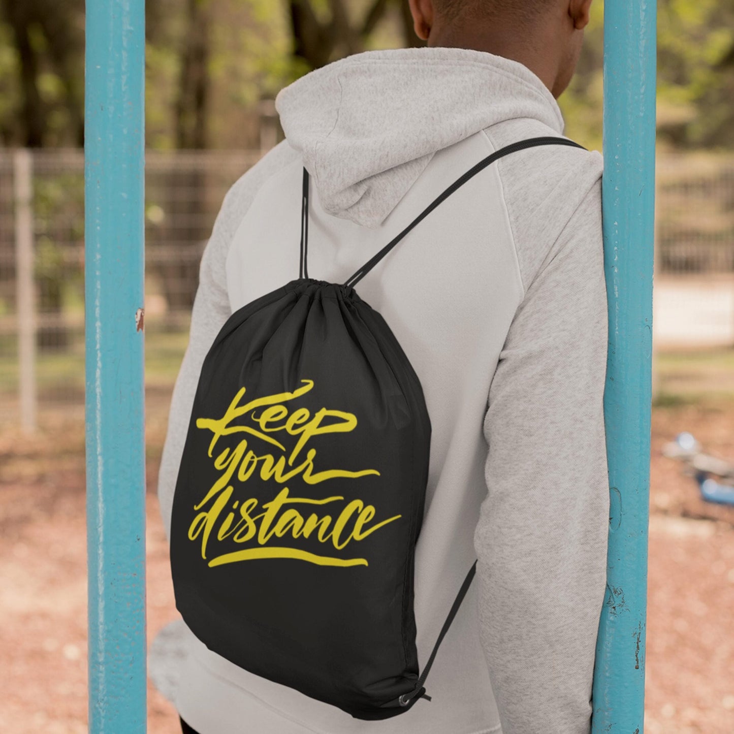 Digitally Printed Drawstring Bag