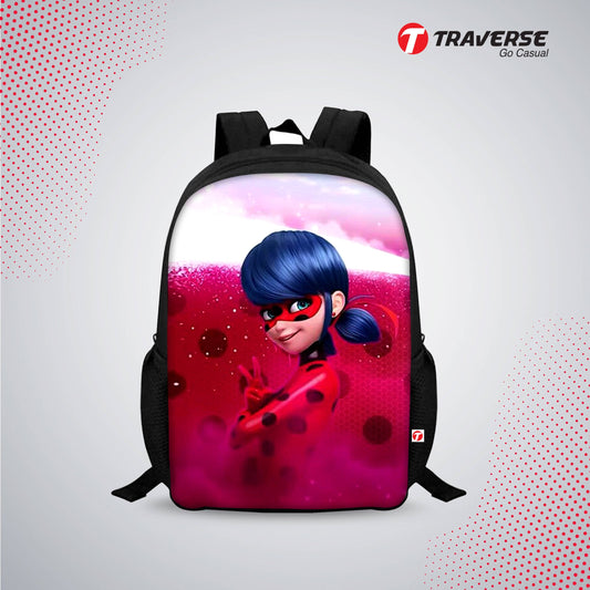 Miraculous Tales of Ladybug & Cat Noir- Digitally printed Kids Bag