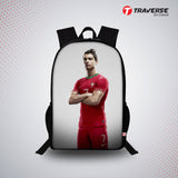 Ronaldo Digital Print Backpack