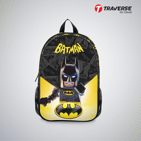 Kids Bag- Batman , Backpack for Kindergarten (KG), Pre-school classes. Allover printed