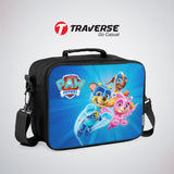 Paw Petrol Lunch box for kids (Digitally printed on Cloth) by Traverse