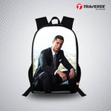 Ronaldo Digital Print Backpack