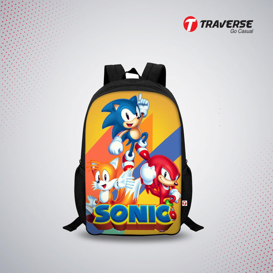 Kids Bag- Sonic , Backpack for Kindergarten (KG), Pre-school classes