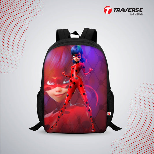 Miraculous Tales of Ladybug & Cat Noir- Digitally printed Kids Bag