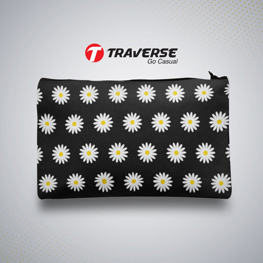 Floral Pencil Pouch For Girls (Digitally printed on Cloth)