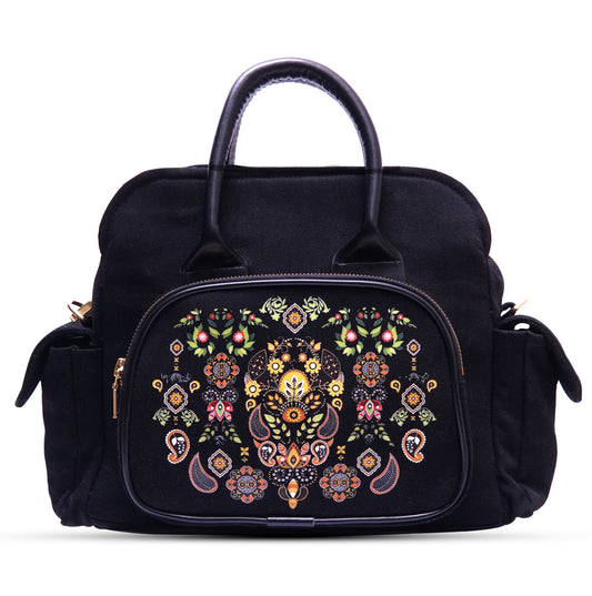 Ladies Canvas Purse with Latest Digital Printing by Traverse