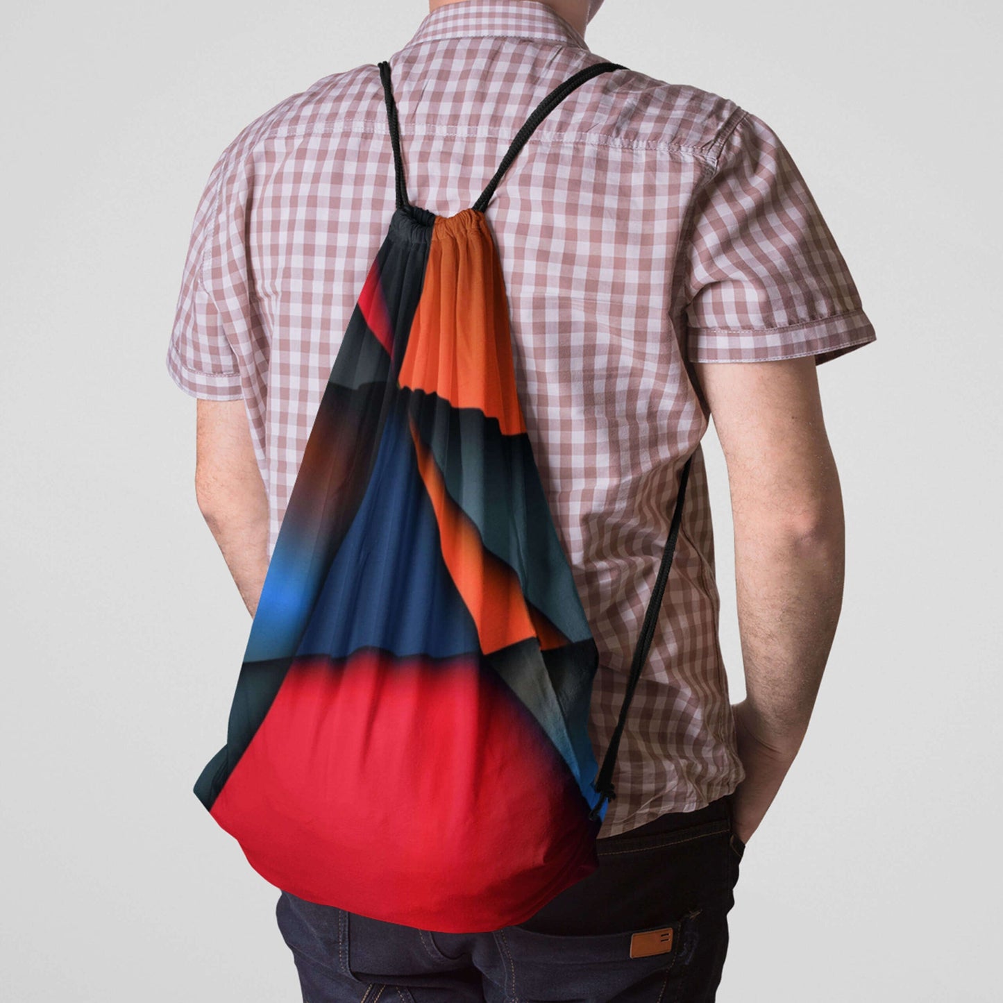 Printed Drawstring Bag