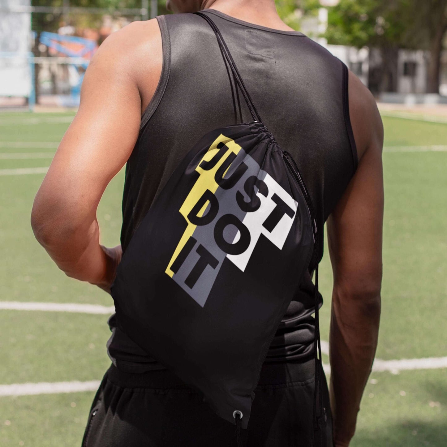 Just Do it Drawstring Bag