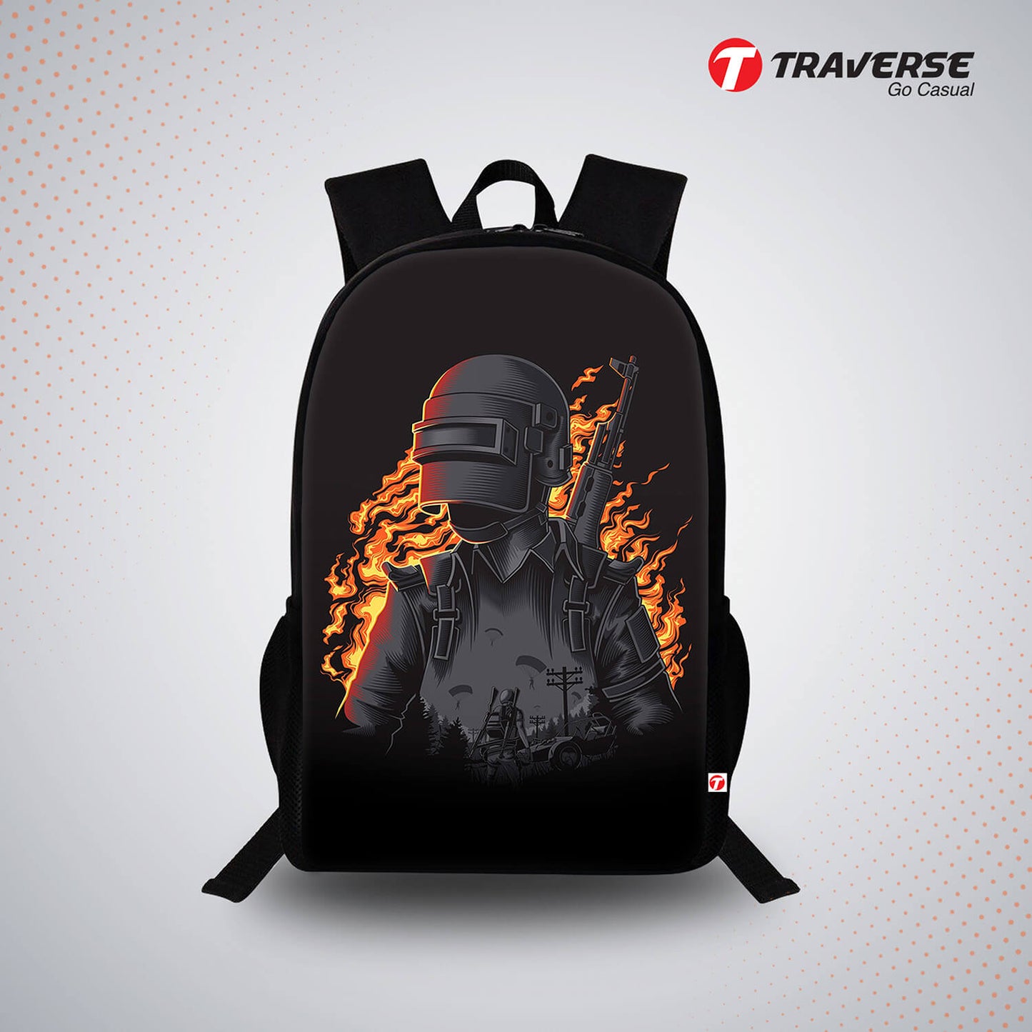 PUBG Digital Print Backpack