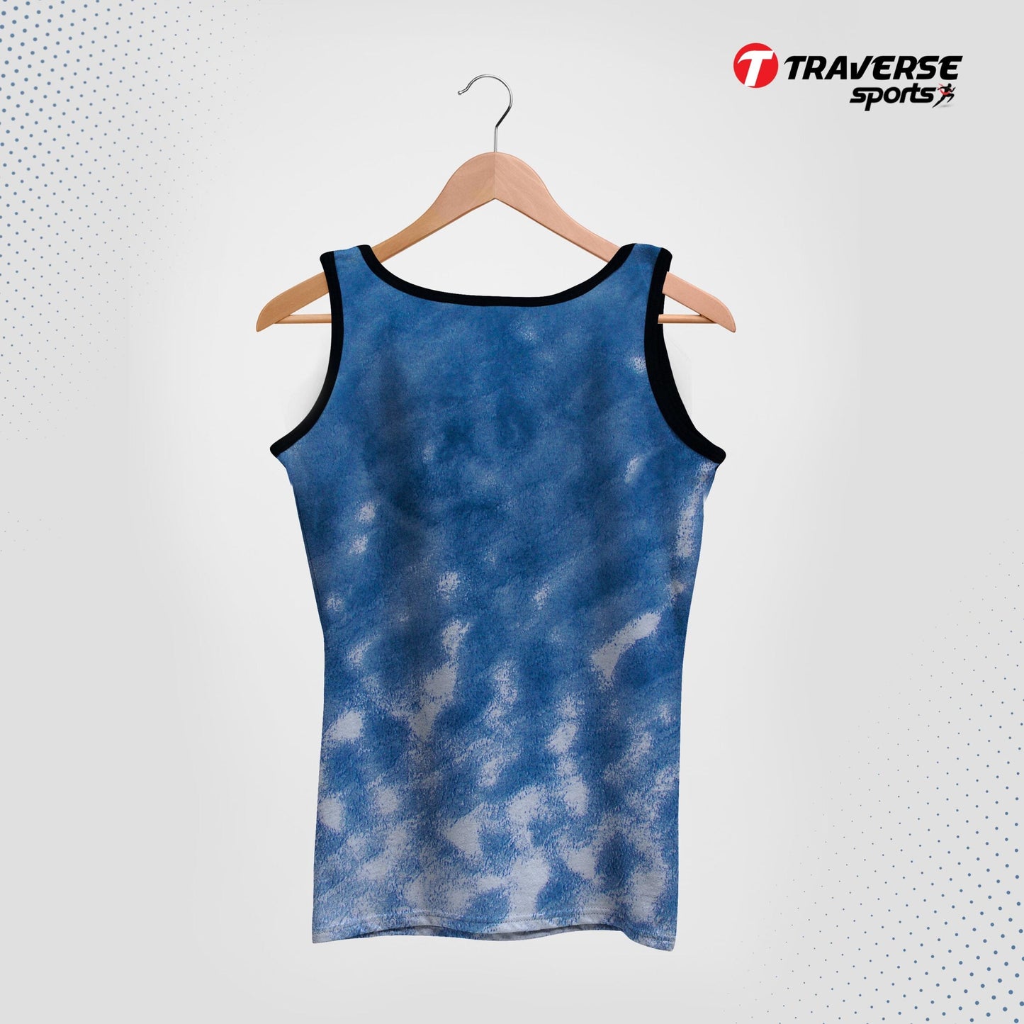 Digitally Printed Fashion Tank Top for Men by Traverse