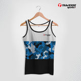 Digitally Printed Fashion Tank Top for Men by Traverse