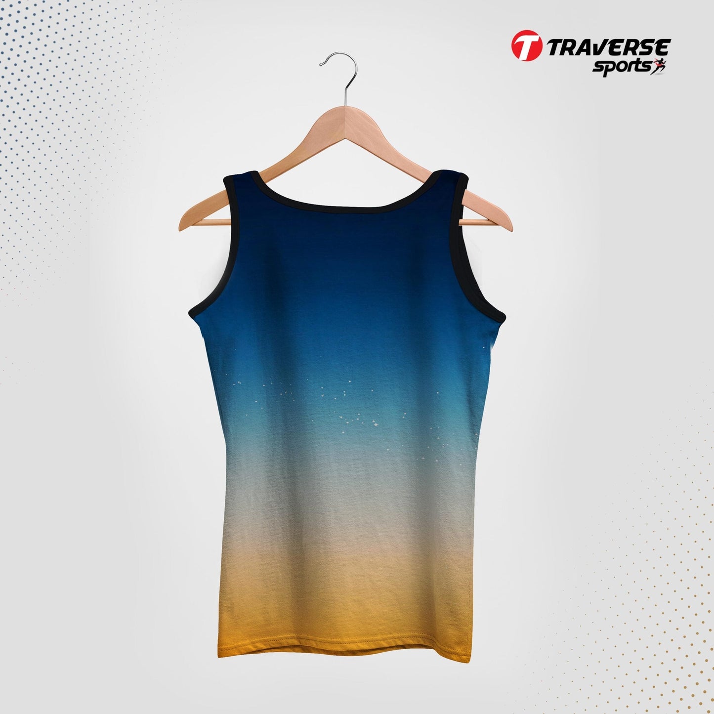 Digitally Printed Fashion Tank Top for Men by Traverse
