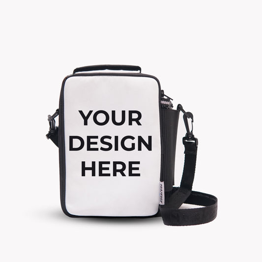 Traverse Customize Lunch Bag with option to carry water bottle- Digitally printed and manufactured by Bags hand bag for girls bags for girls