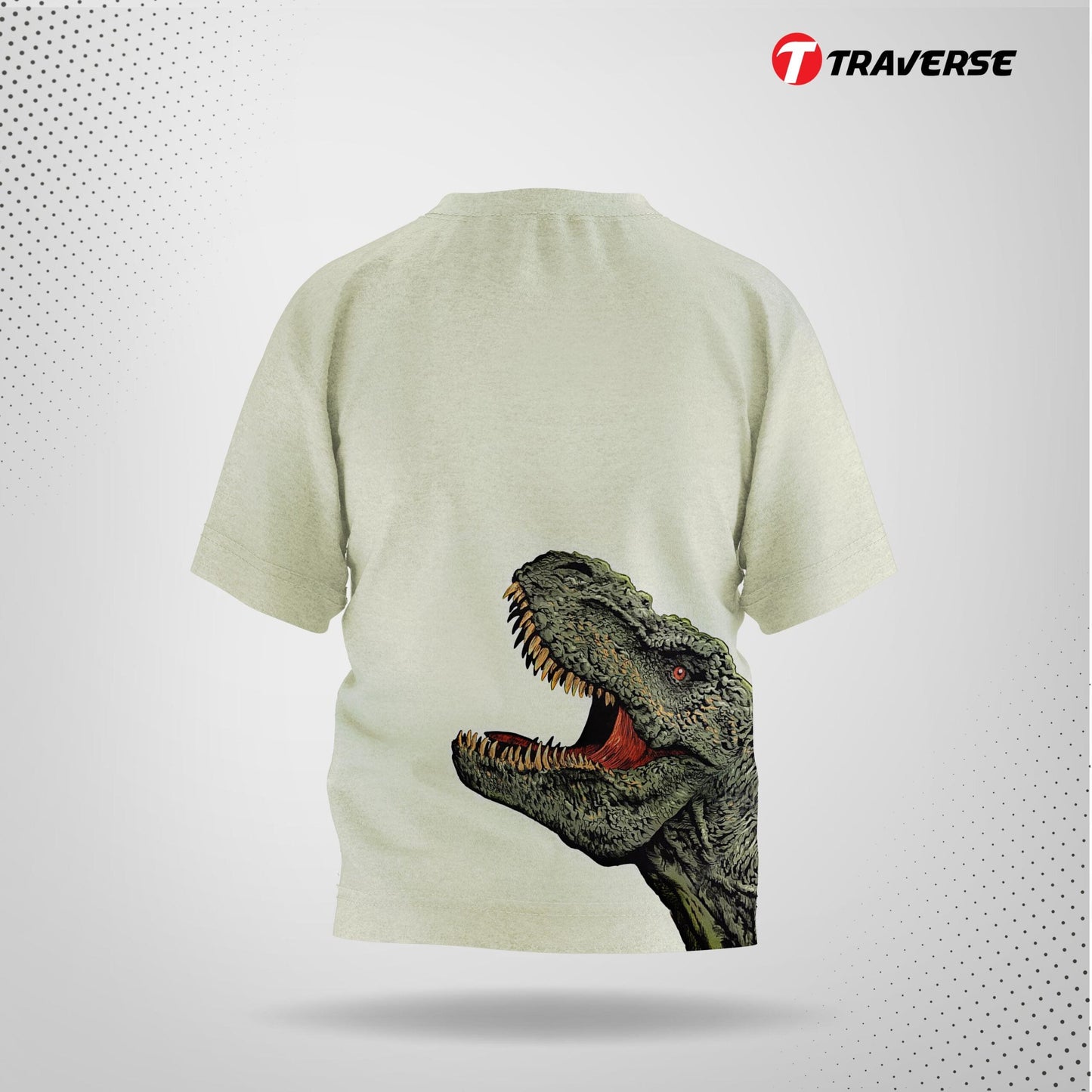 Jurassic World Digitally Printed Fashion T-shirts for Kid's by Traverse