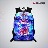 Traverse Dragon Ball Character Bags For Boys & Girls. Digitally printed on Fabric with latest technology. Dual Compartment large backpack
