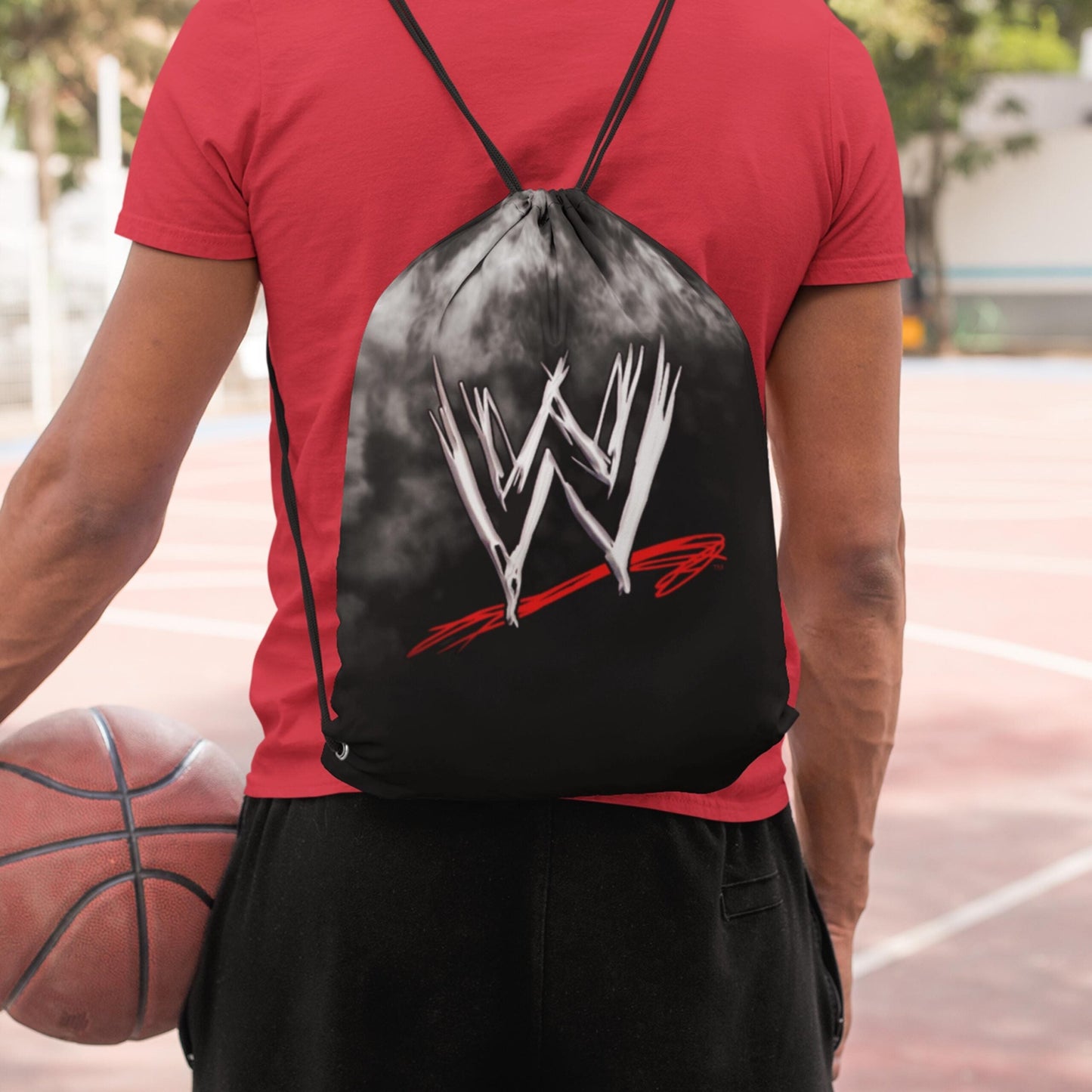 WWE Digitally Printed Drawstring Bag