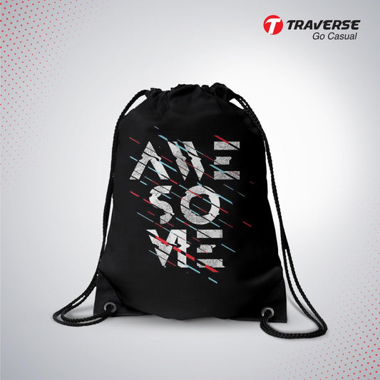 Awesome Digitally Printed Drawstring Bag