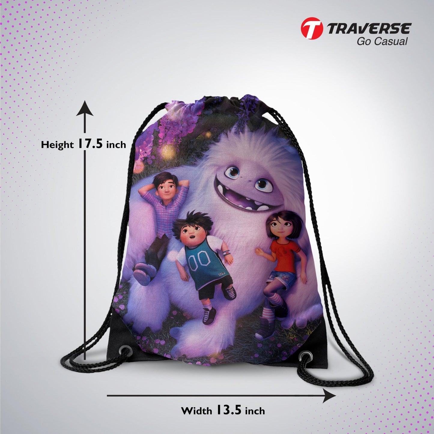 Abominable Drawstring Bag