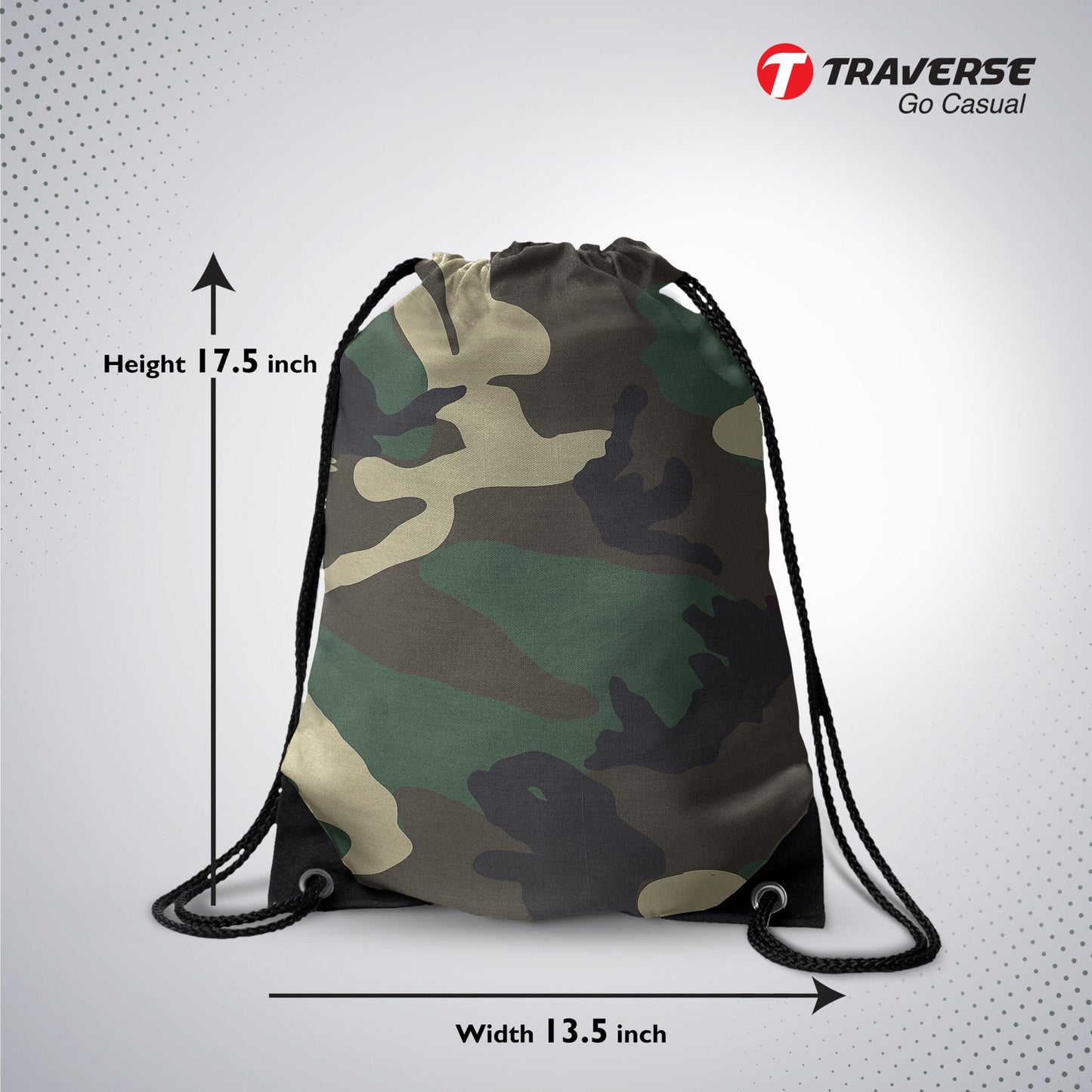 Commando Drawstring Bag