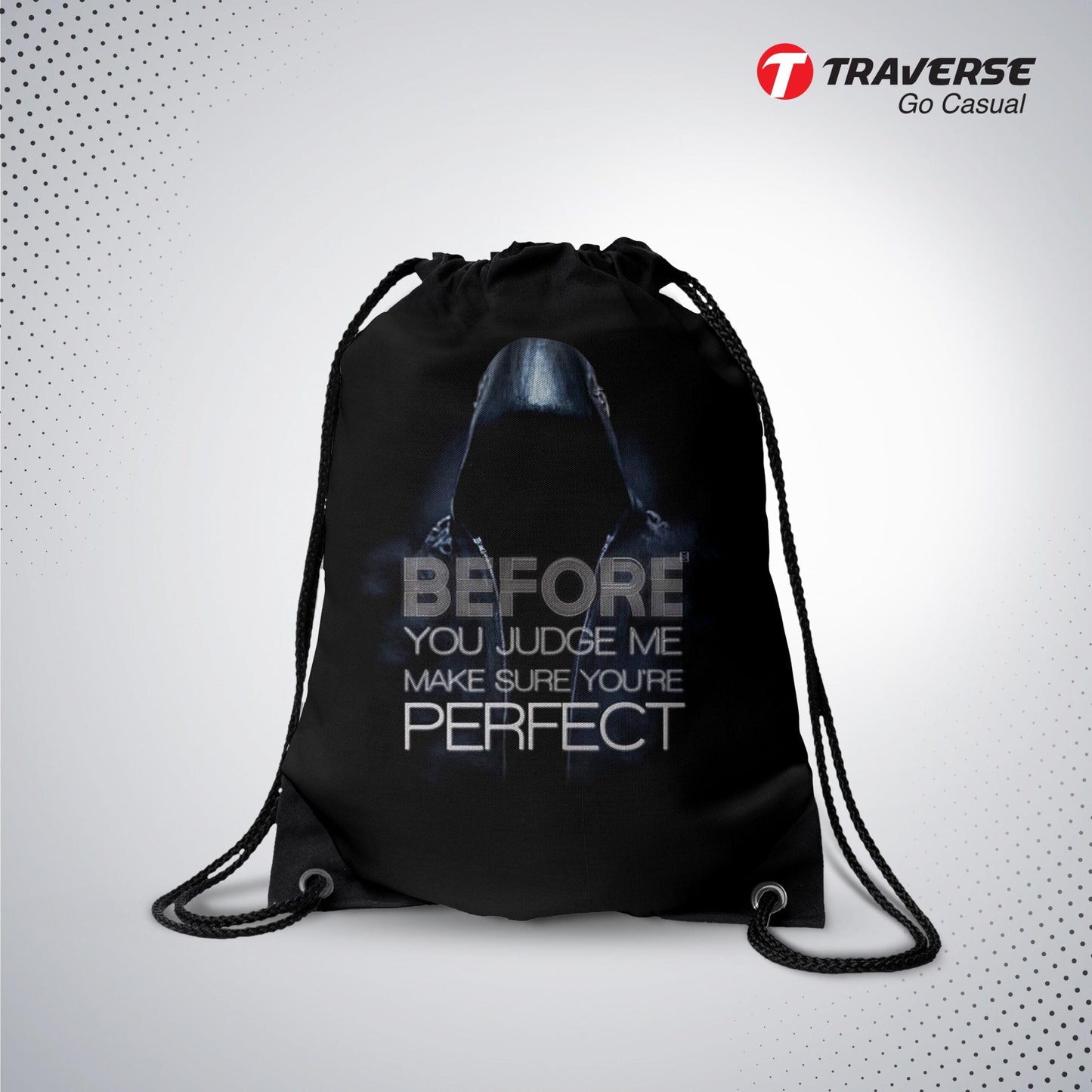 Pefect Digitally Printed Drawstring Bag