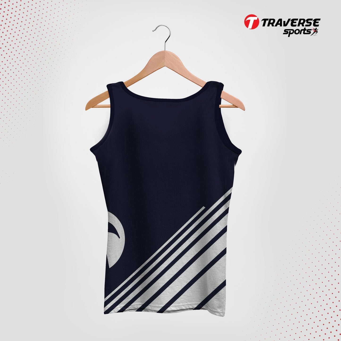 Digitally Printed Fashion Tank Top for Men by Traverse