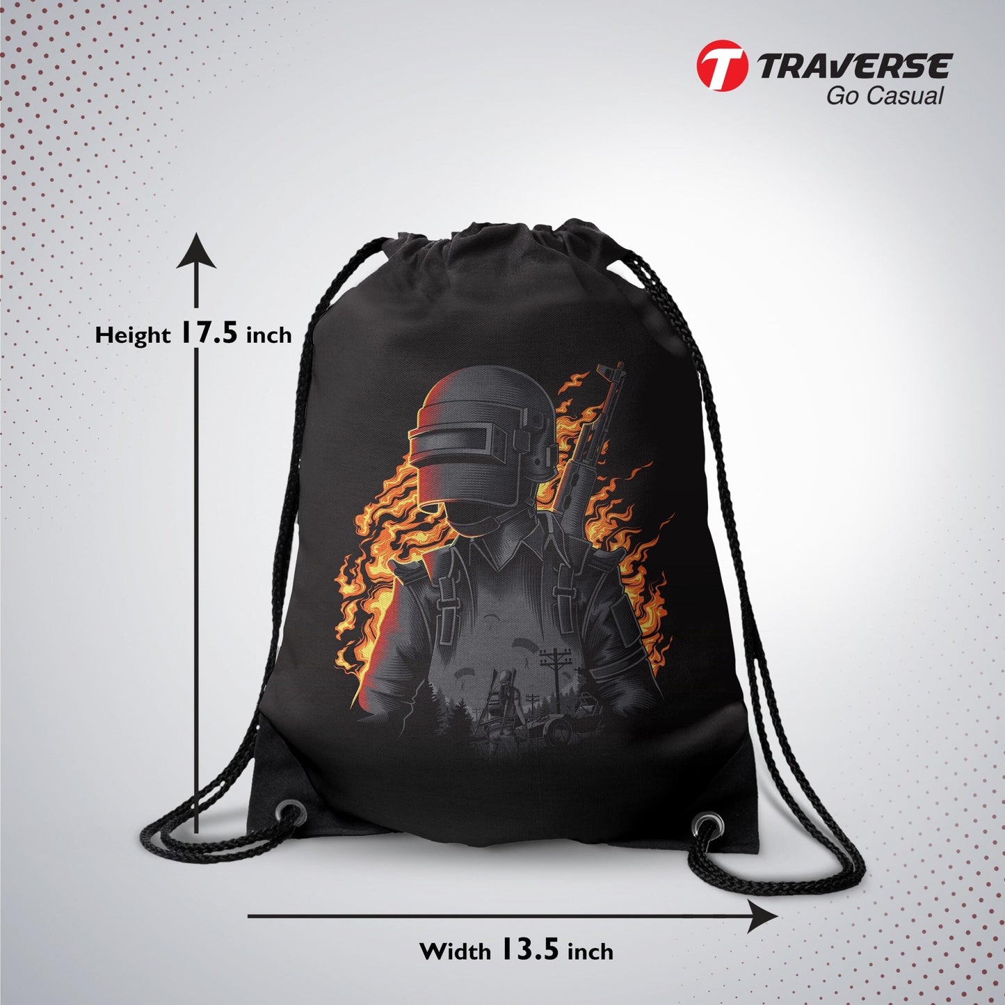 PUBG Drawstring Bag