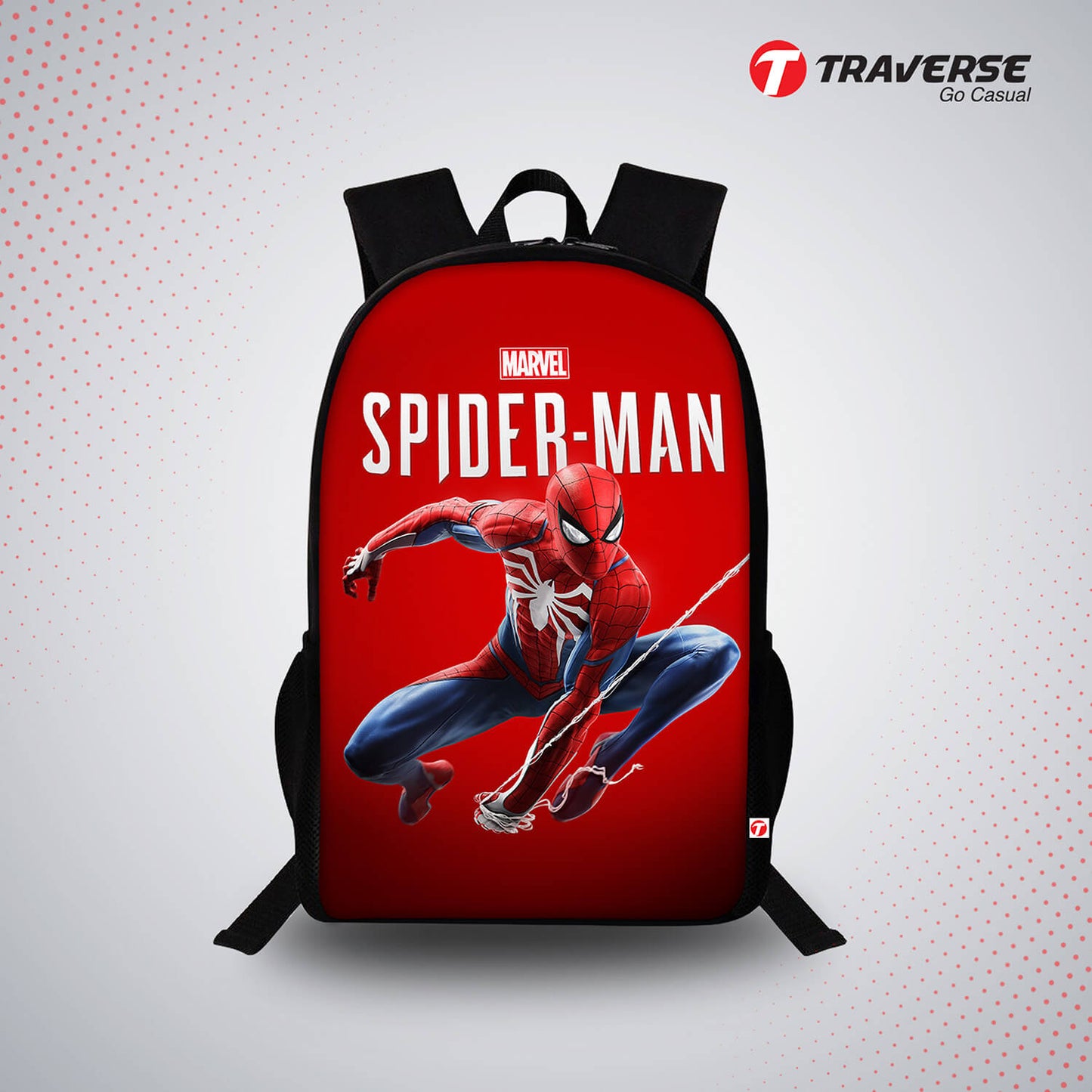 Spider Man Digital Print Backpack