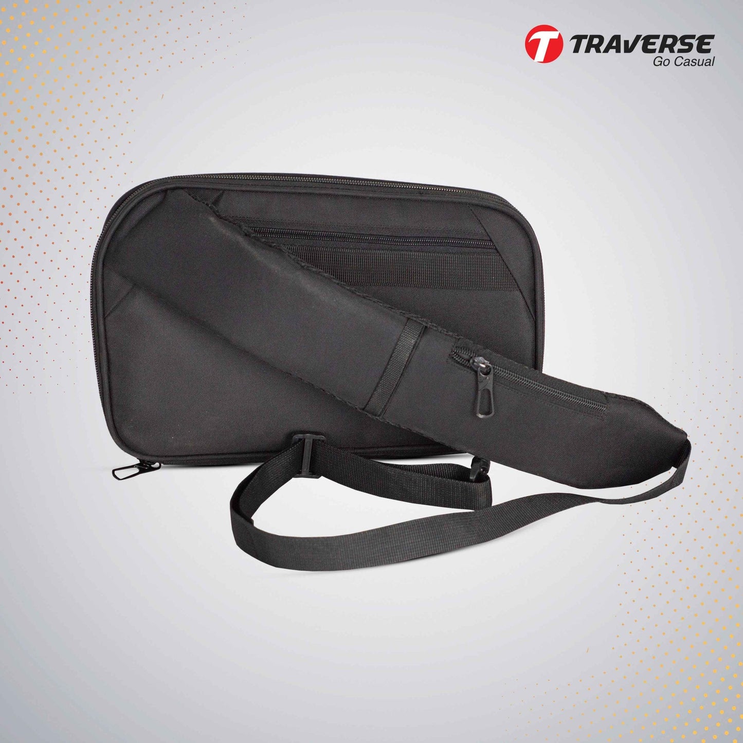 D Shape Cross Body Bag for Boys & Men. Another quality product by TRAVERSE