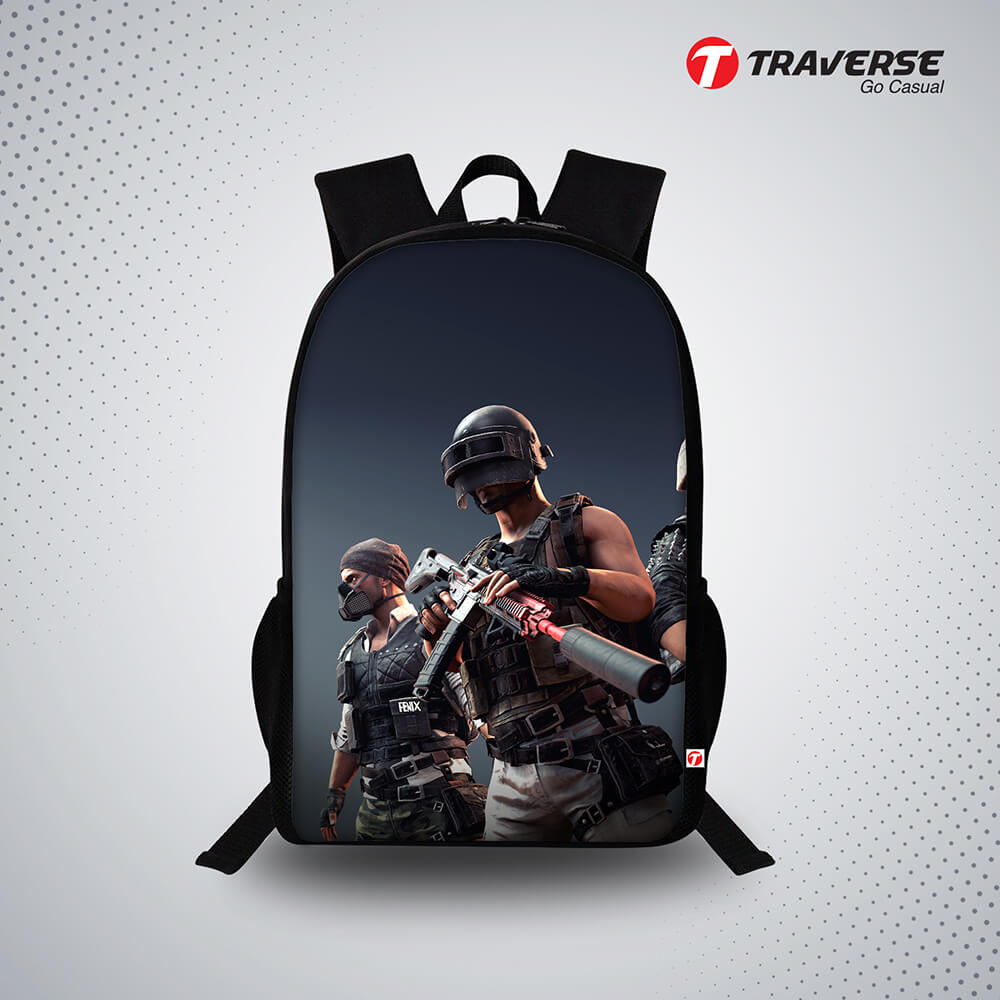 PUBG Digital Print Backpack