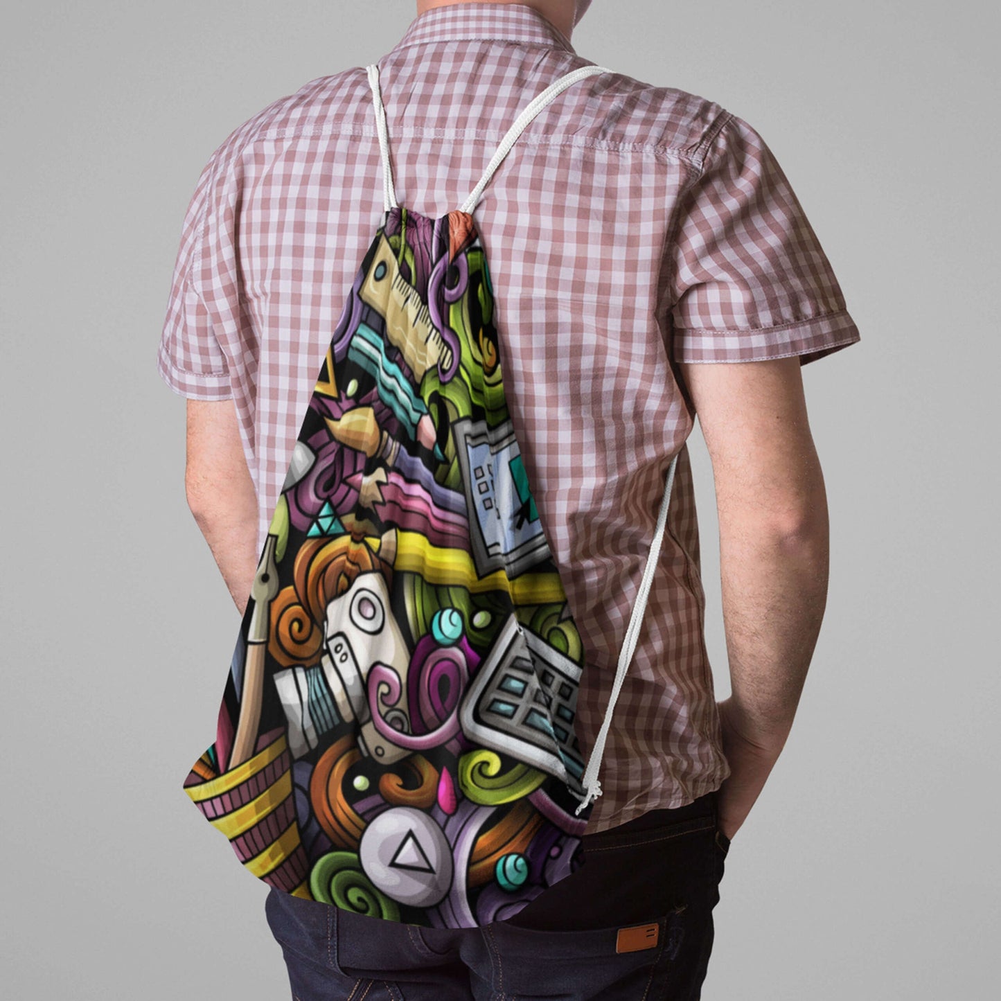 Graffiti Drawstring