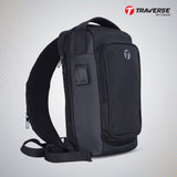 Men’s Multifunction USB Shoulder Bag Travel Crossbody Messenger Bags Chest Bags Messenger Pack