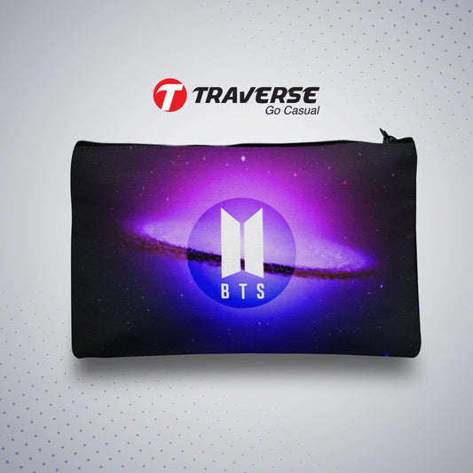 BTS Pencil / Pen Pouch (Digitally printed on Cloth)