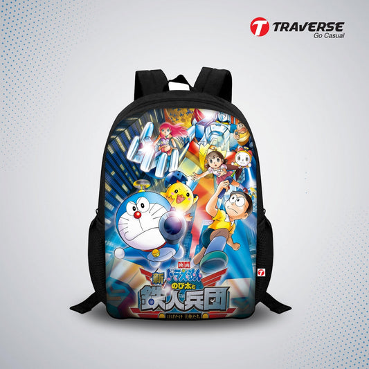Doraemon Digitally printed Kids Bag