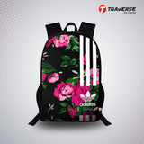 Pink Floral Women Backpack