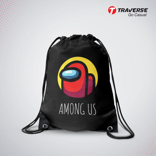 Among Us Drawstring Bag ( Digital Printed On Cloth )