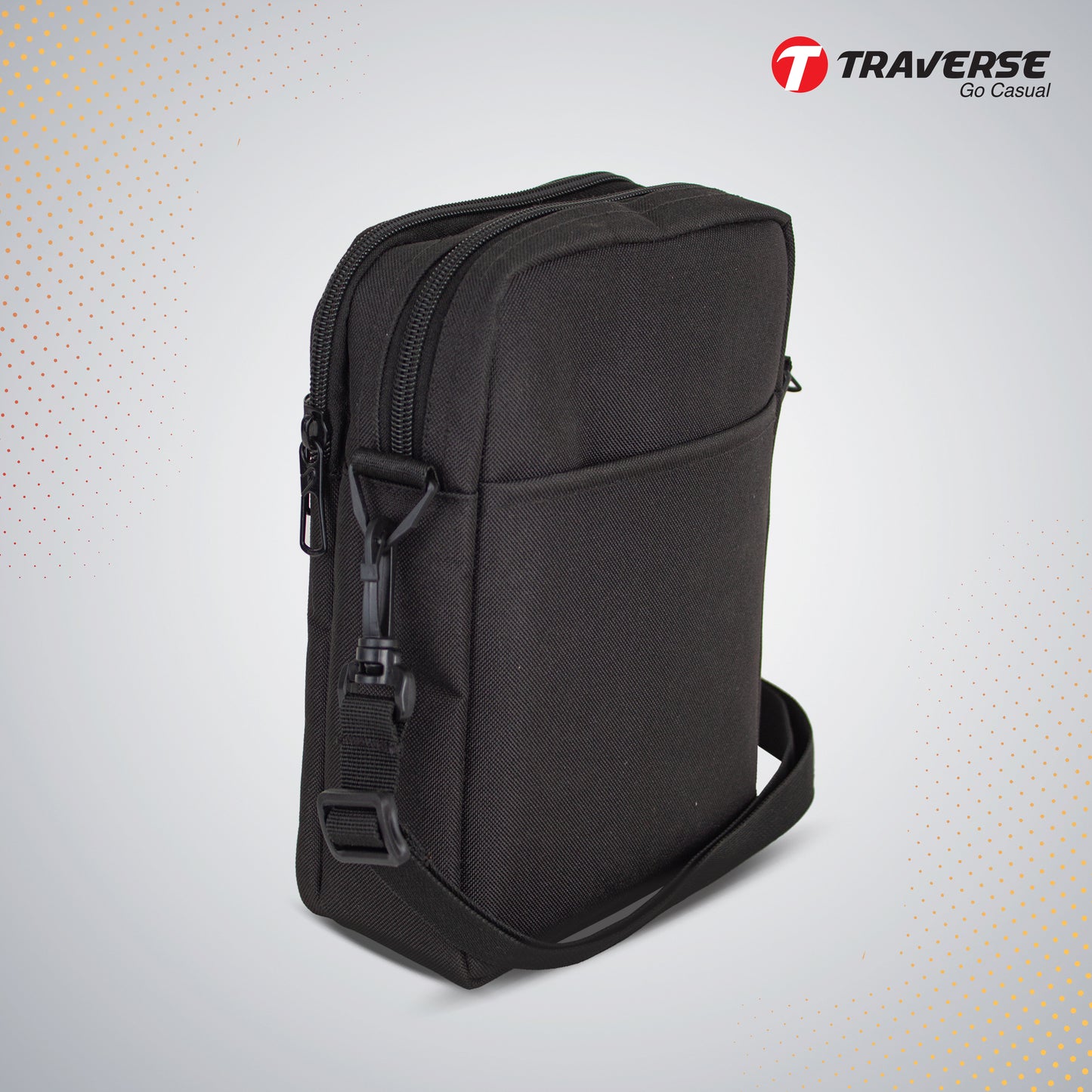 TRAVERSE, Cross Body Travelling Bag for Men & Women. Suitable for Travelling like Hajj & Umrah