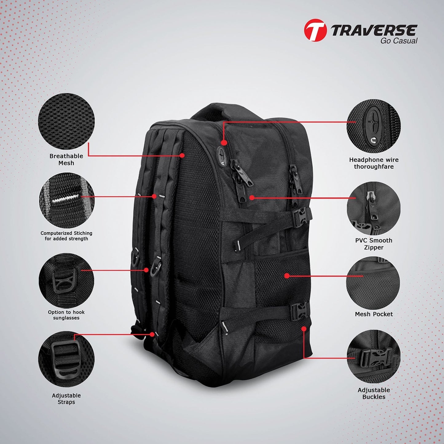 Spider Man No Way Home School, College & Travelling Bag (Boys & girls)