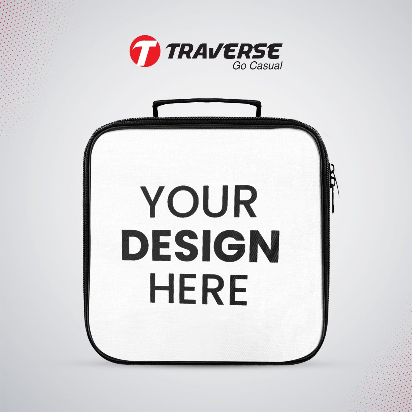 Customized Sandwich/Lunch box for kids (Digitally printed on Cloth) by Traverse