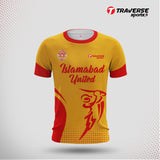 Islamabad United PSL 6 Digitally Printed T-shirt for Men's by Traverse sports