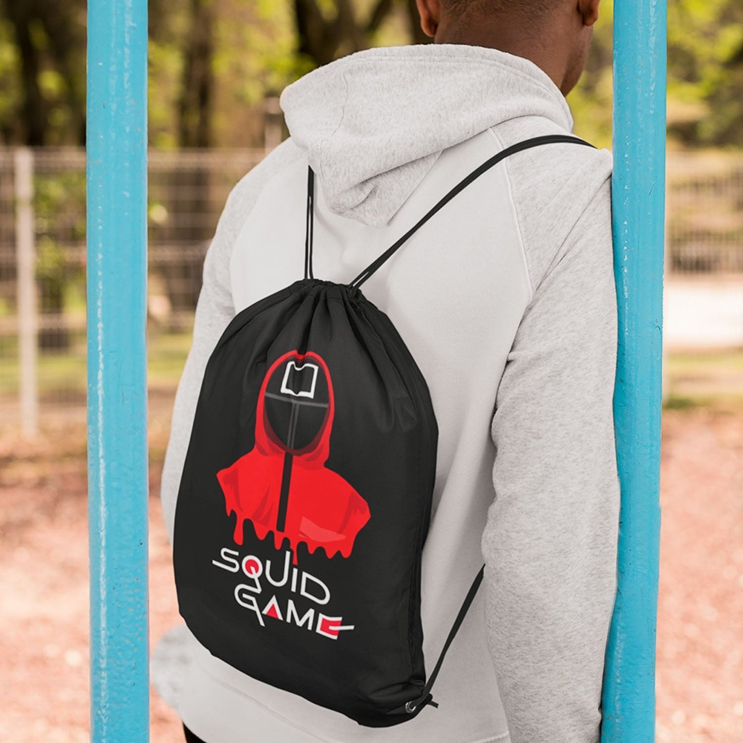 Squad Game Drawstring Bag ( Digital Printed On Cloth )